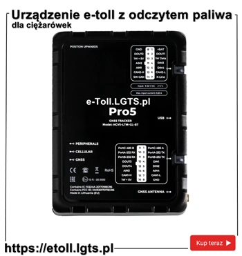 Lokalizacja i monitoring GPS wraz z eToll